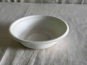 24 OZ Round Sugarcane Bagasse Biodegradable Disposable Bowl