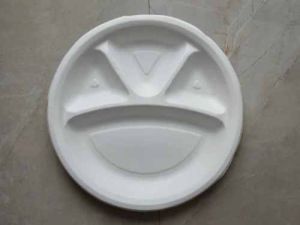 4 Compartment Sugarcane Bagasse Biodegradable Disposable Plate