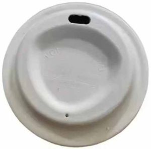 6 Inch Round Sugarcane Bagasse Biodegradable Disposable Jar Lid