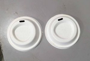 75ml Sugarcane Bagasse Biodegradable Disposable Sipper Lid