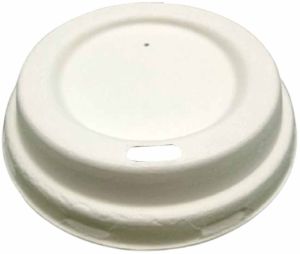 9 Inch Round Sugarcane Bagasse Biodegradable Disposable Lid
