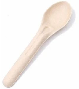 Sugarcane Bagasse Biodegradable Disposable Spoon