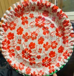 Disposable Printed Paper Plate