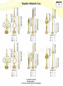 Decorative Wall Clock Hand Set