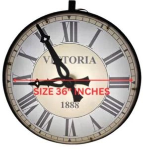 Two Sided Jumbo Outdoor Display Clock