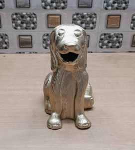 Aluminium Dog Statue