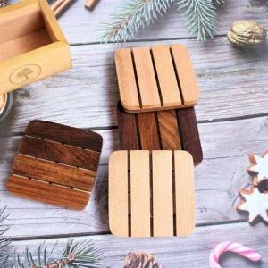 Wooden Handcrafted Coaster