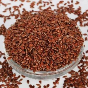 Dried Brown Flax Seeds