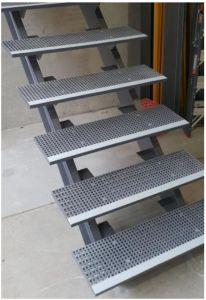 Black FRP Stairs