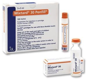 Mixtard 30 Penfill
