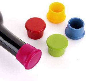 Round Silicone Wine Bottle Cap