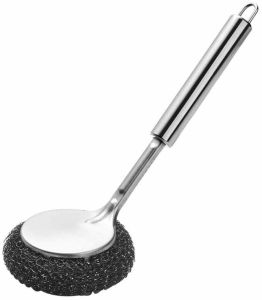 Stainless Steel Handle Scrubber