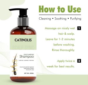 200ml Catinolis Scalp Clarifying Hair Shampoo