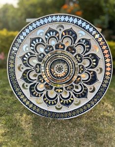 Boho Mosaic Lippan Wall Decor
