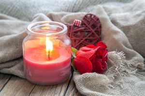 Rose Soy Wax Scented Candle