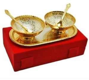 German Silver Bowl Set