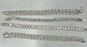 Silver Magnetic Bracelet for Men
