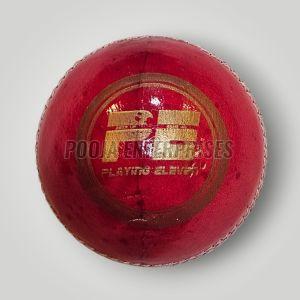 PE Red Club Leather Cricket Ball