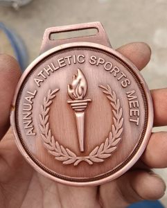 Annual Athletic Meet Die Cast Bronze Medal