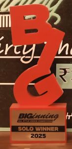 Bigg Boss Inspired Acrylic Trophy