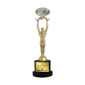 Crystal Crown Achievement Trophy