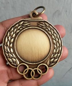 Laurel Design Metal Sports Medal
