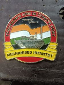 Mechanised Infantry Custom Military Crest Medal