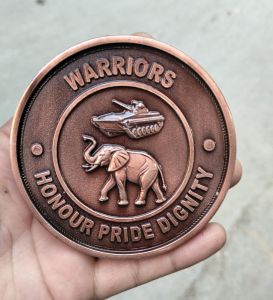 Warriors Honor Bronze Metal Medal