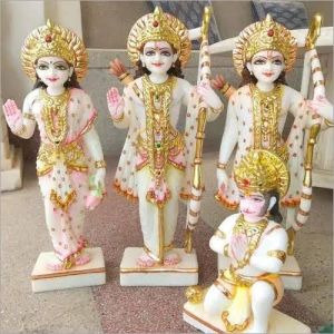 Marble RAM Darbar Statue