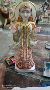 12 Inch Marble Khodiyar Maa Statue