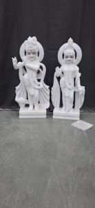 Divine Pair Radha Krishna Statue