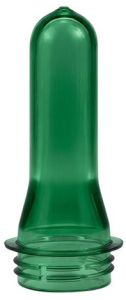 2622 Green Short Neck PET Preform