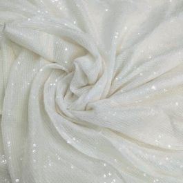 White Super Georgette Fabric