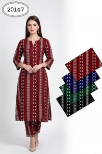 Ladies Designer Two Piece Suit Set