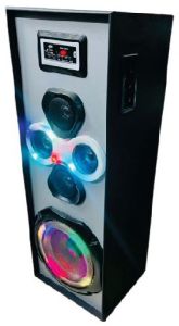 Ovista 8 Inch Dual Woofer Bluetooth Tower Speaker