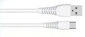 White USB Type Charging Cable