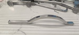 Silver Flat SS 204 Cabinet Door Handle