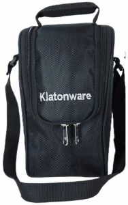 Black Insulated Lunch Bag with SS Containers