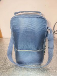 Light Blue Polyester Insulated Lunch Bag