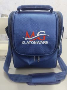Midnight Blue Insulated Office Lunch Bag