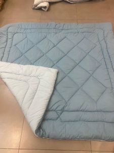 Grey Microfiber Ultrasonic Comforter