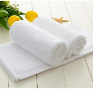 White Cotton Face Towel