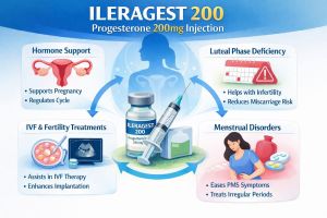Ileragest 200mg Micronised Ptogesterone Capsule