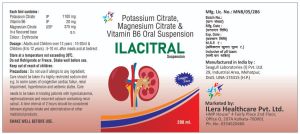 Ilacitral Potassium Magnesium Citrate Vitamin b6 Oral Syrup