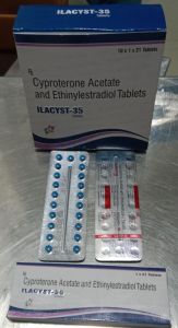 Ilacyst 35 Cyproterone Aceate Ethinylestradiol Tablet