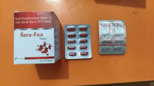 Ilera Faa Ferric Pyrophosphate Vitamin C Folic Acid Vitamin B 12 Tablet