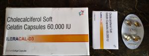 Ileracal D3 Cholecalciferol Vitamin D3 Capsule