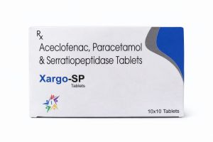 Xargo SP Aceclofenac Paracetamol Serratiopeptidase Tablet
