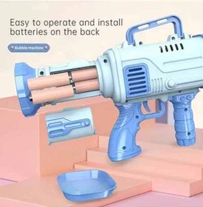 32 Hole Electric Gatling Bubble Gun