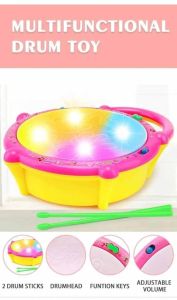 3D Flash Drum Toy